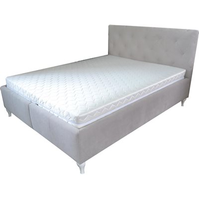 PROWANSJA KARO 180X200 ŁOŻE TAPICEROWANE Z POJEMNIKIEM