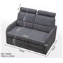WIBARO SOFA 3 OS ROZKŁADANA Z POJEMNIKIEM 