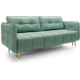 CAVOLA GOLD SOFA 3DL ROZKŁADANA Z POJEMNIKIEM