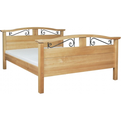 KORFU ŁÓŻKO PROWANSALSKIE 160X200 SOSNA LITE DREWNO