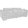GEMMA SOFA 3DL ROZKŁADANA Z POJEMNIKIEM