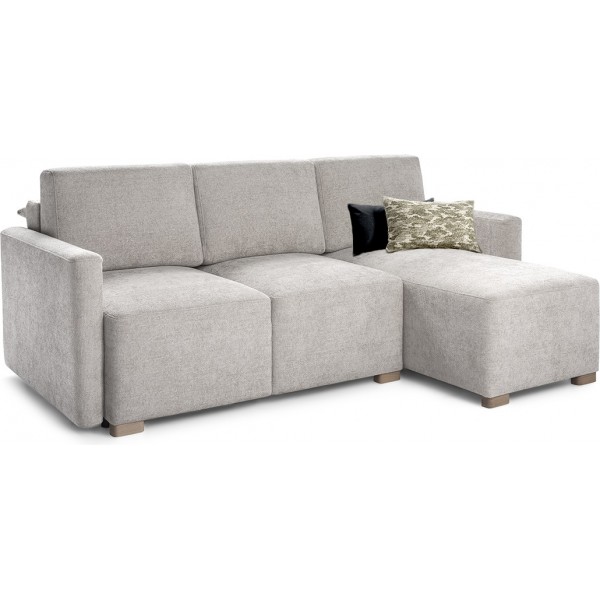 AKASO I NAROŻNIK ROZKŁADANY Z POJEMNIKIEM