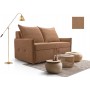 VANESSA SOFA 2 OS. ROZKŁADANA Z POJEMNIKIEM