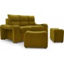WELA SOFA 3 OS. ROZKŁADANA Z POJEMNIKIEM I 2 PUFAMI