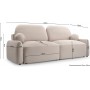 SEVILLA SOFA 3DL ROZKŁADANA Z POJEMNIKIEM