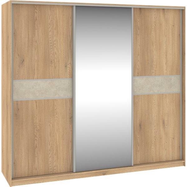 PUERTO L 240D SZAFA Z LUSTREM Z DRZWIAMI PRZESUWNYMI