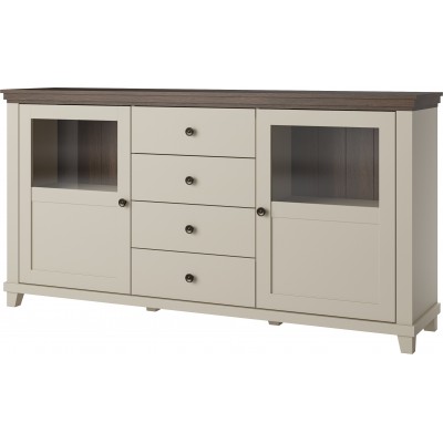 EVORA KOMODA 2 DRZW. 4 SZUFL.