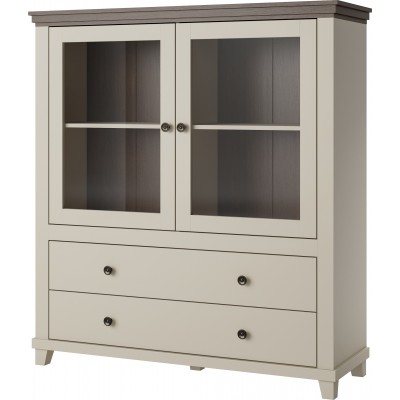 EVORA KOMODA WYSOKA 2 DRZW. 2 SZUFL.