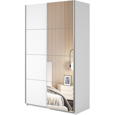 BETA SZAFA SZER. 120 CM 2 DRZWI PRZESUWNYCH Z LUSTRAMI