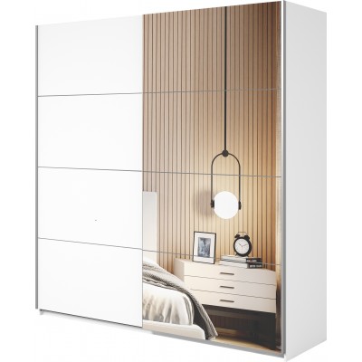 BETA SZAFA SZER. 200 CM 2 DRZWI PRZESUWNYCH Z LUSTRAMI