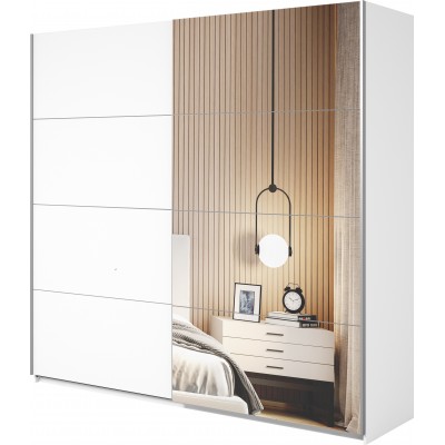 BETA SZAFA SZER. 221 CM 2 DRZWI PRZESUWNYCH Z LUSTRAMI