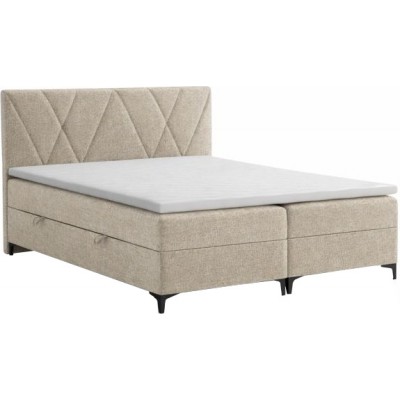 BERGEN ŁÓŻKO KONTYNENTALNE 160x200 Z POJEMNIKAMI